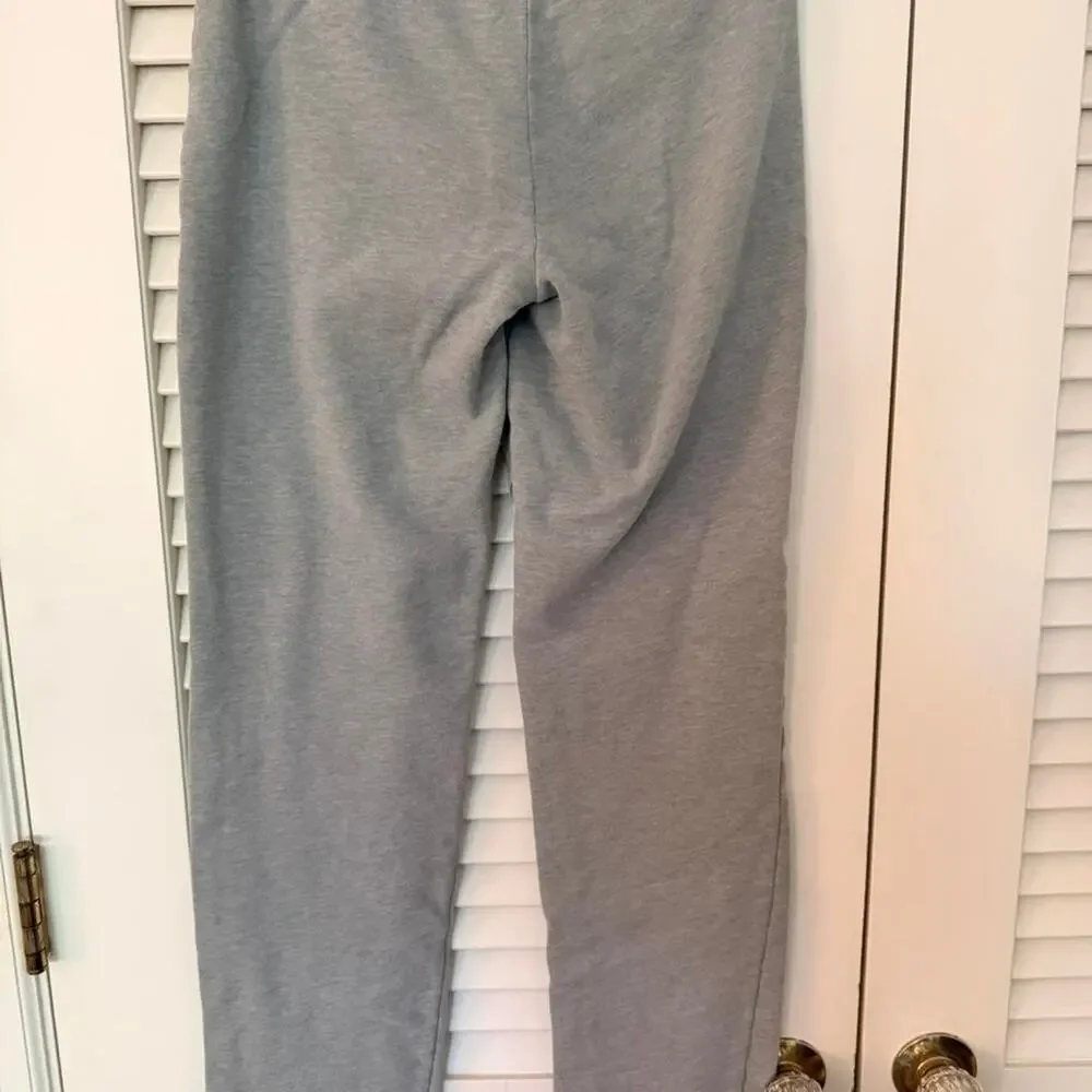 Hollister grey sweatpants with drawstring